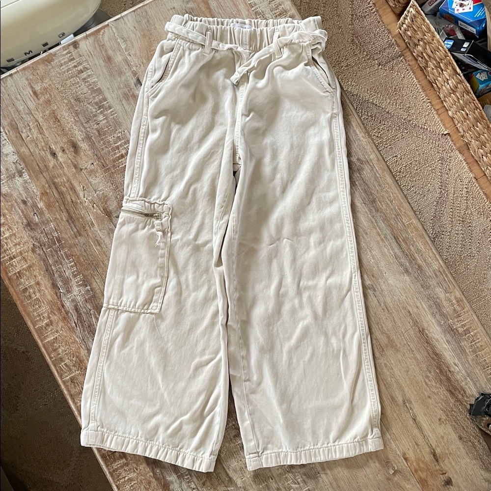 Zara Kids Wide leg cargo pants
